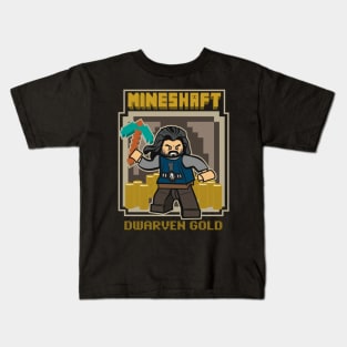 Mineshaft - Dwarf Gold Kids T-Shirt